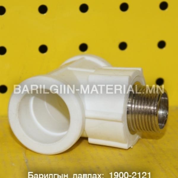 PPR гадна резьбатай тройник