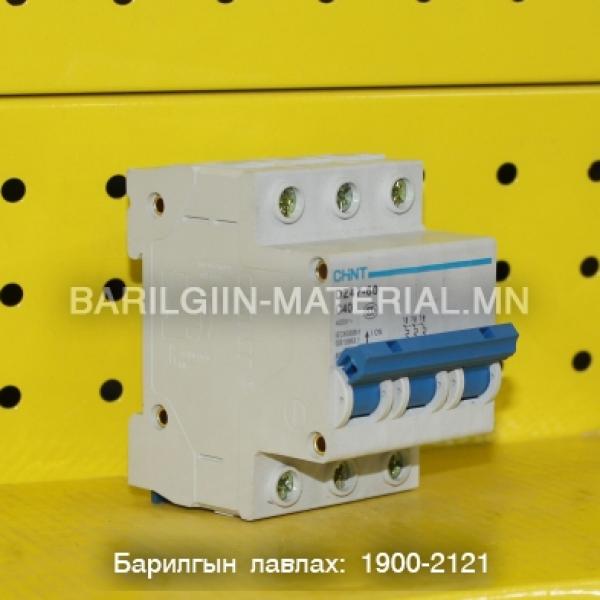 chint 3 паз с40 автомат DZ47-60