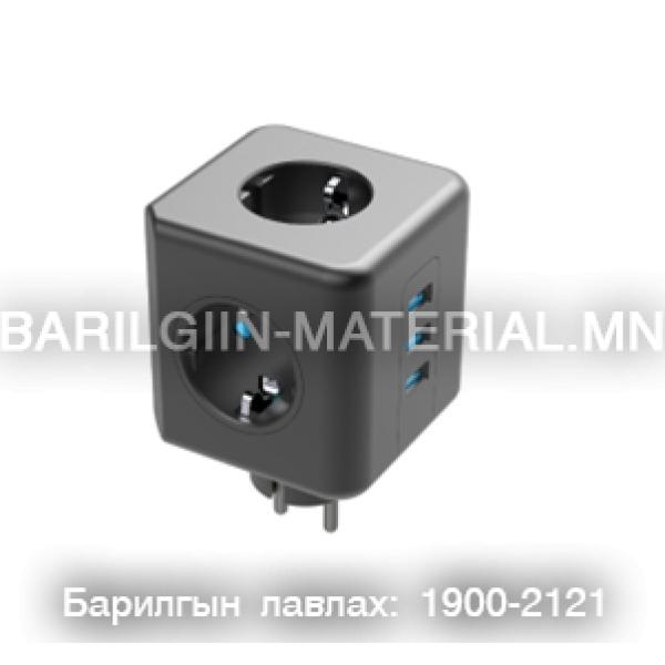 10 A 2500 WATT EU Socket 3 Socket 3 usb