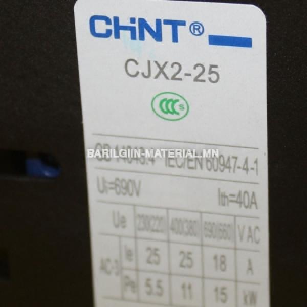 380v 40a пускатель CJX2 2510