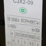 380v 20a пускатель CJX2 0910