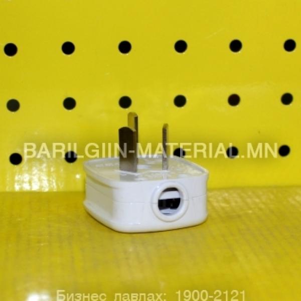 Хавтгай 3 оролттой хятад ишнүүр/16А,250В/