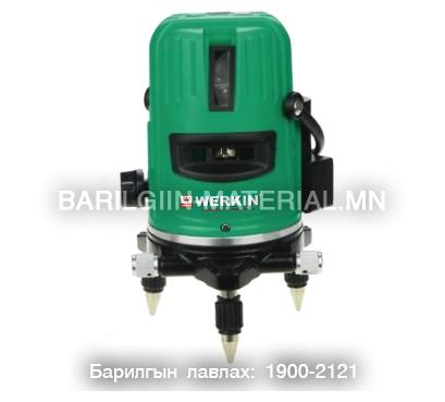 Лазерын түвшин WK-LL-3R / G