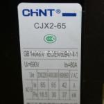 220v 80а пускатель CJX2 6511