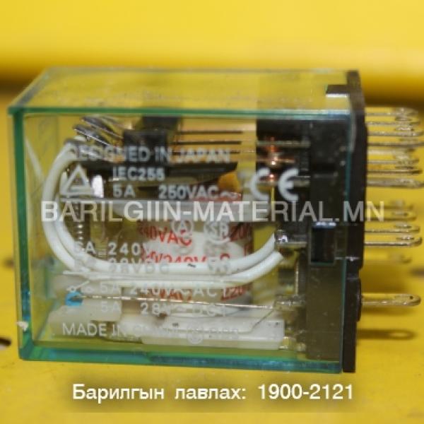 Релей MY4N-J 220/240 VAC