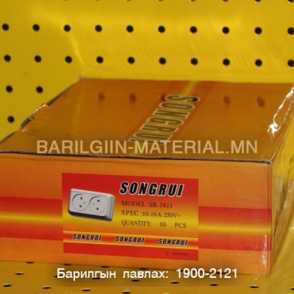 Барилгын материал ил розетка